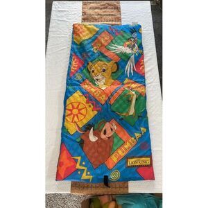 Lion King Sleeping Mat Compact Nap Time Washable Simba Timon Pumba Egg Crate